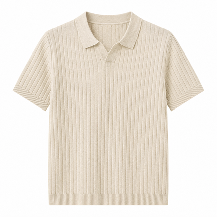 Lyocell Polo T-skjorte til Herre – 100% Lyocell & Elegant Business Casual