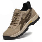 Khaki sko med skjult hæl / 37