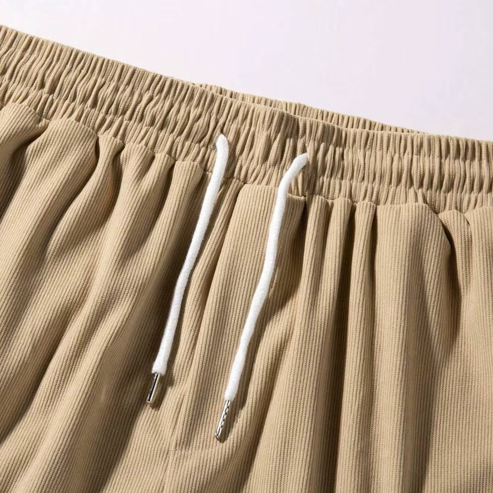 Sommerens Herreshorts i Cordfløyel – Komfortable og Stilrene til Strand, Sport og Fritid